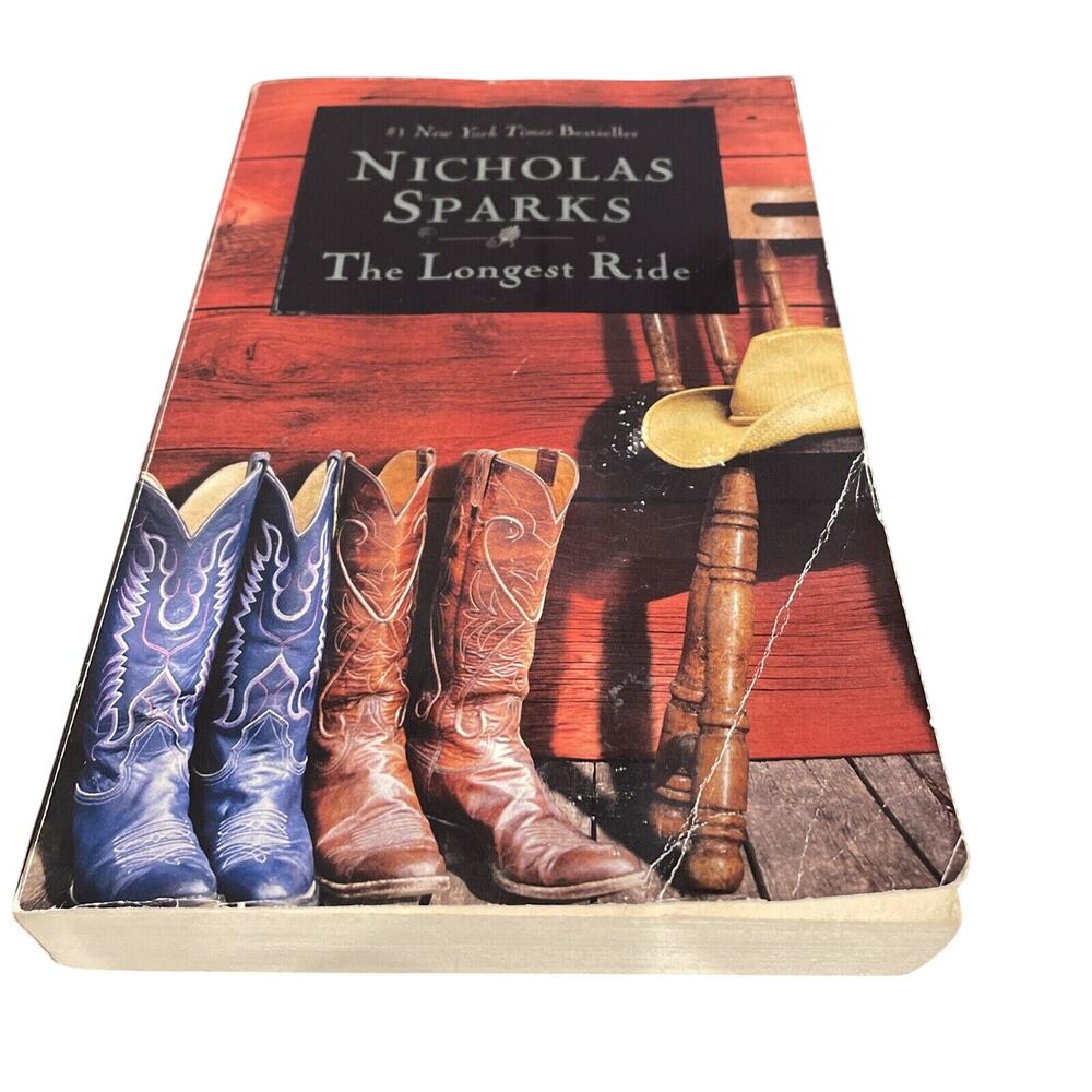 The Longest Ride by Nicholas Sparks (2014, Trade Paperback) 1st ED